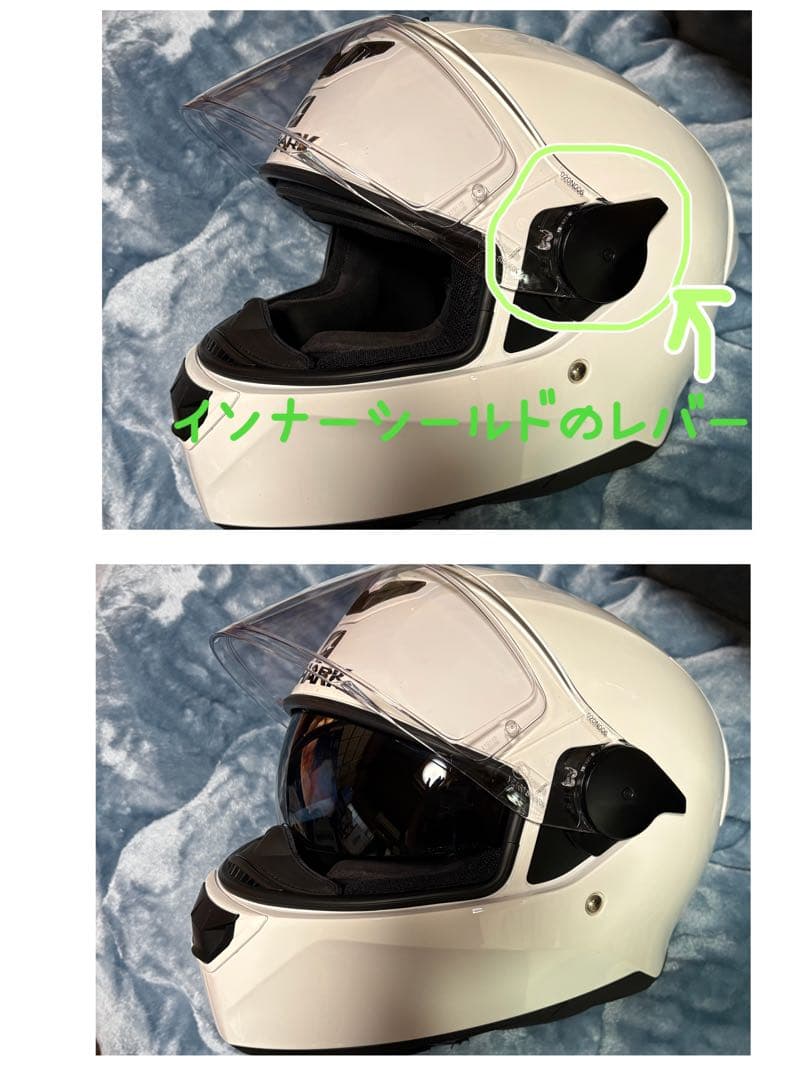 sharkシャークヘルメット　Mサイズ