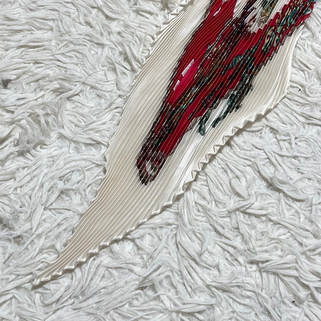 極美品 エルメス カレ90 深海魚 GRANDS FONDS プリーツ 箱付き