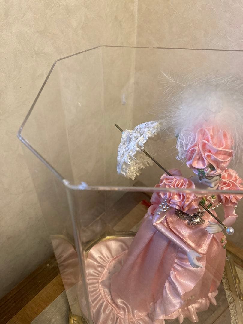 ビスクロマン　人形　ケース入り　レトロ