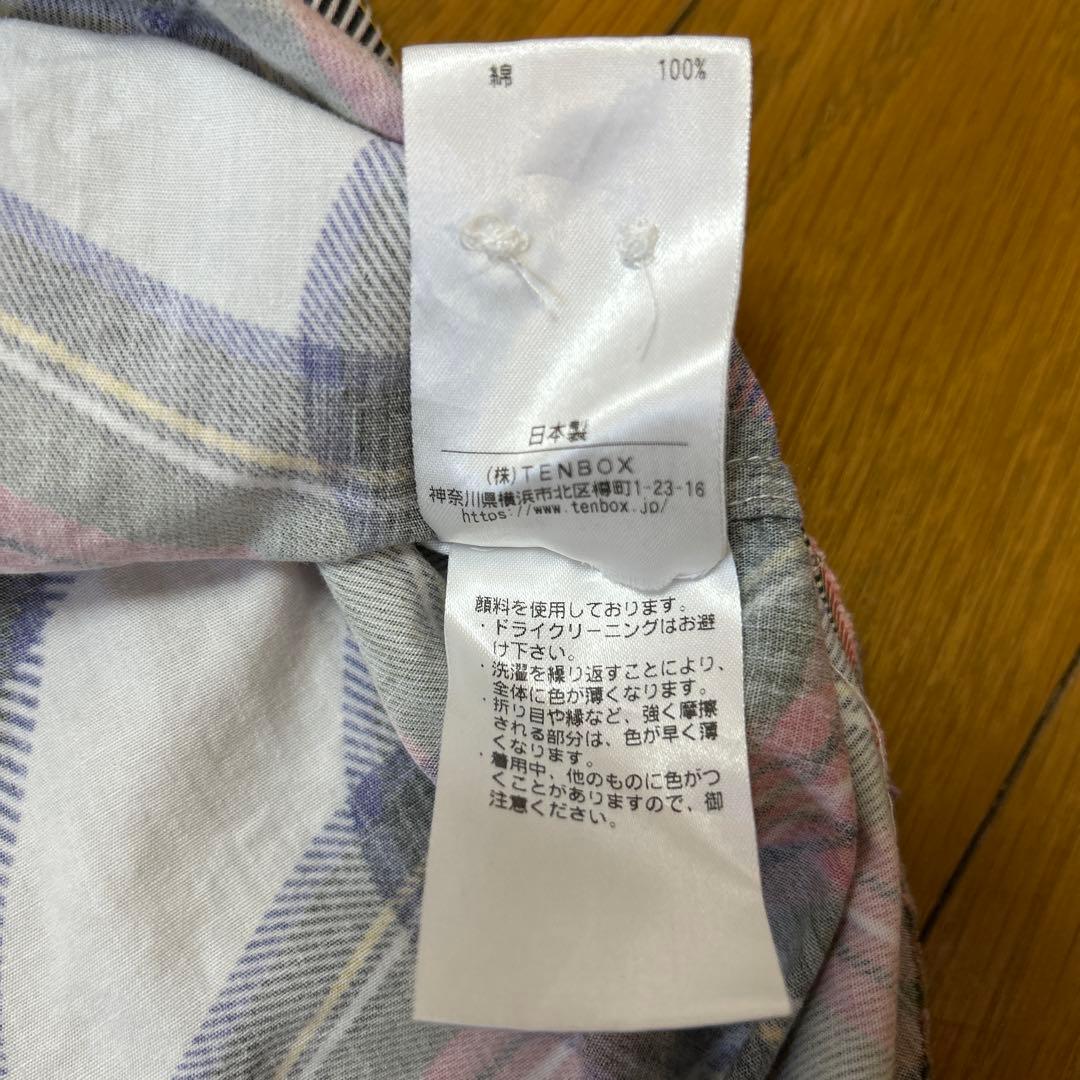 TENBOX MUSHROOM NIGHT SHIRT マッシュルーム　L