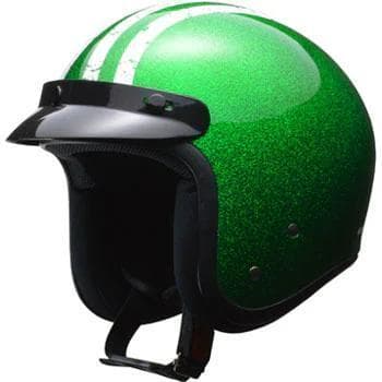 【新品】ヘルメット グリーン フリーサイズ FLAKER リード工業 ラスト