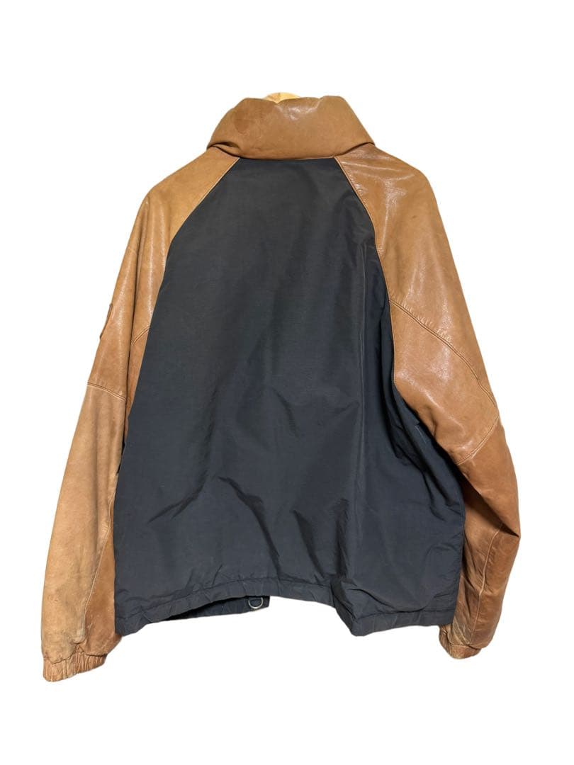 Polo Ralph Lauren レザーダウンジャケット ラルフローレン