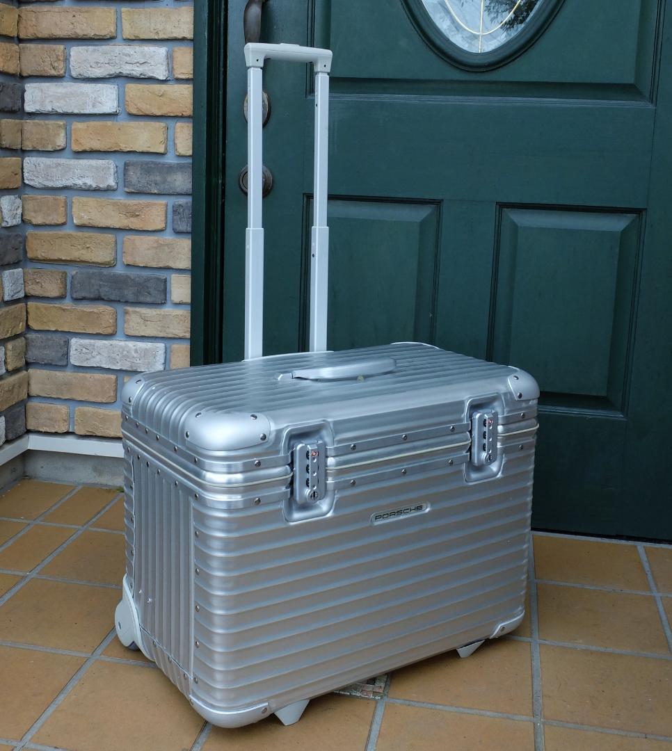 リモワ 985.51『ポルシェ』特別仕様 2輪TSAパイロット特大56L 激レア