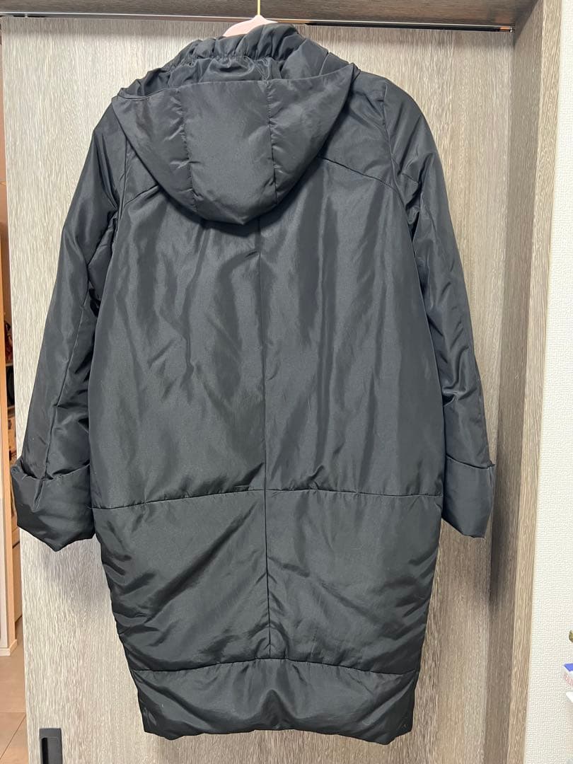 Enfold ブラックロングダウンコート