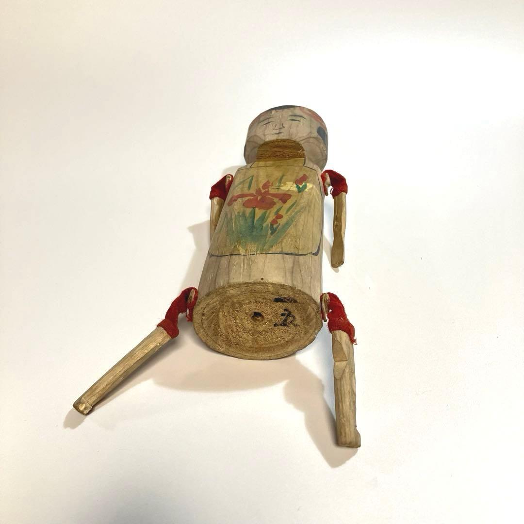 郷土玩具　古作　熊本　日奈久　べんた人形　おきん女人形　木彫り　こけし　民芸