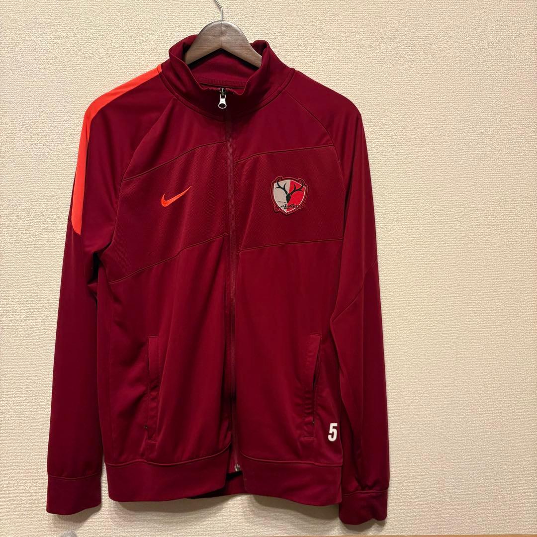 鹿島アントラーズ ウェア 赤 ジャージ XL 非売品