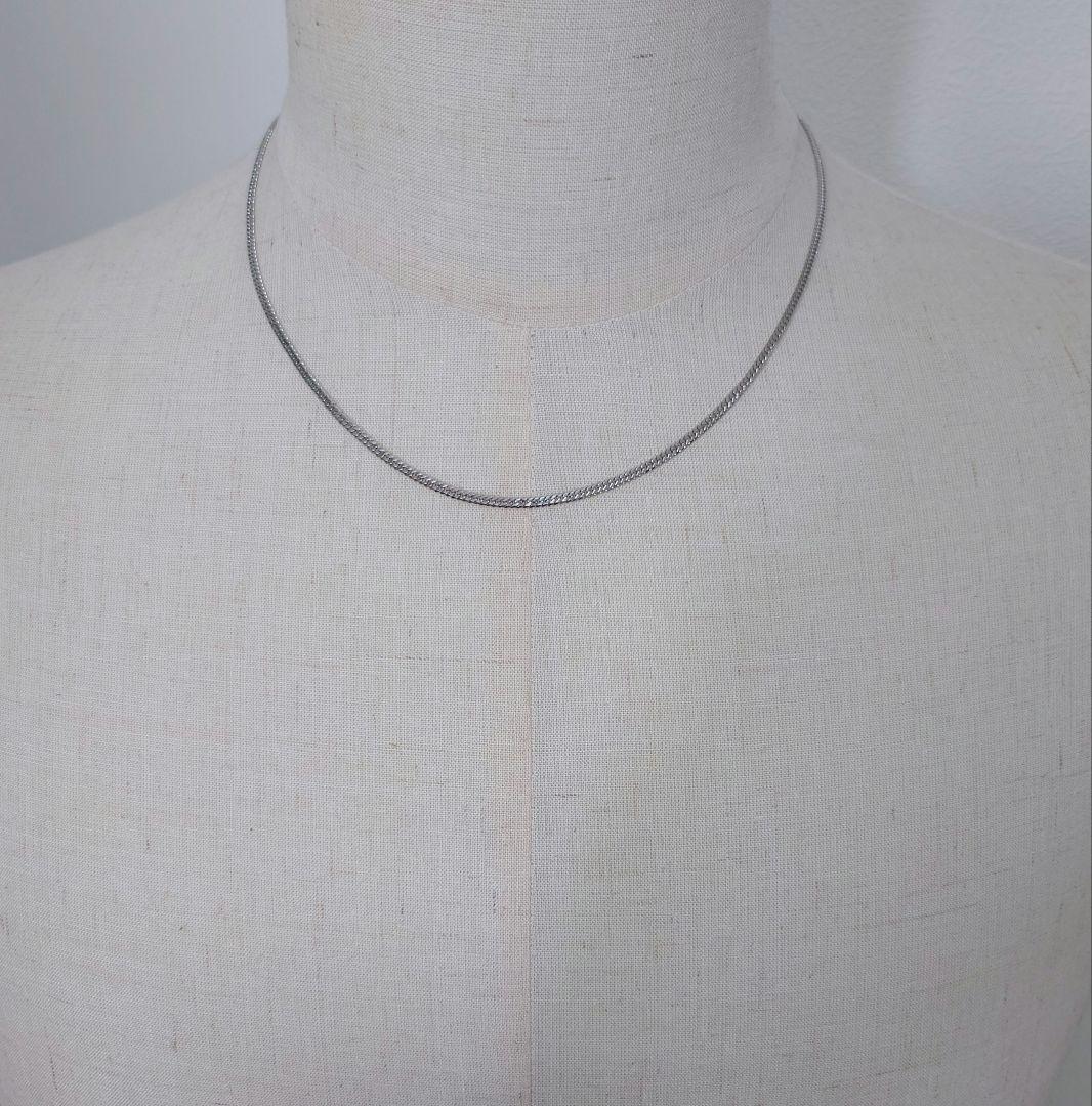 Pt喜平6面ダブルネックレス Ptチェーン プラチナネックレス