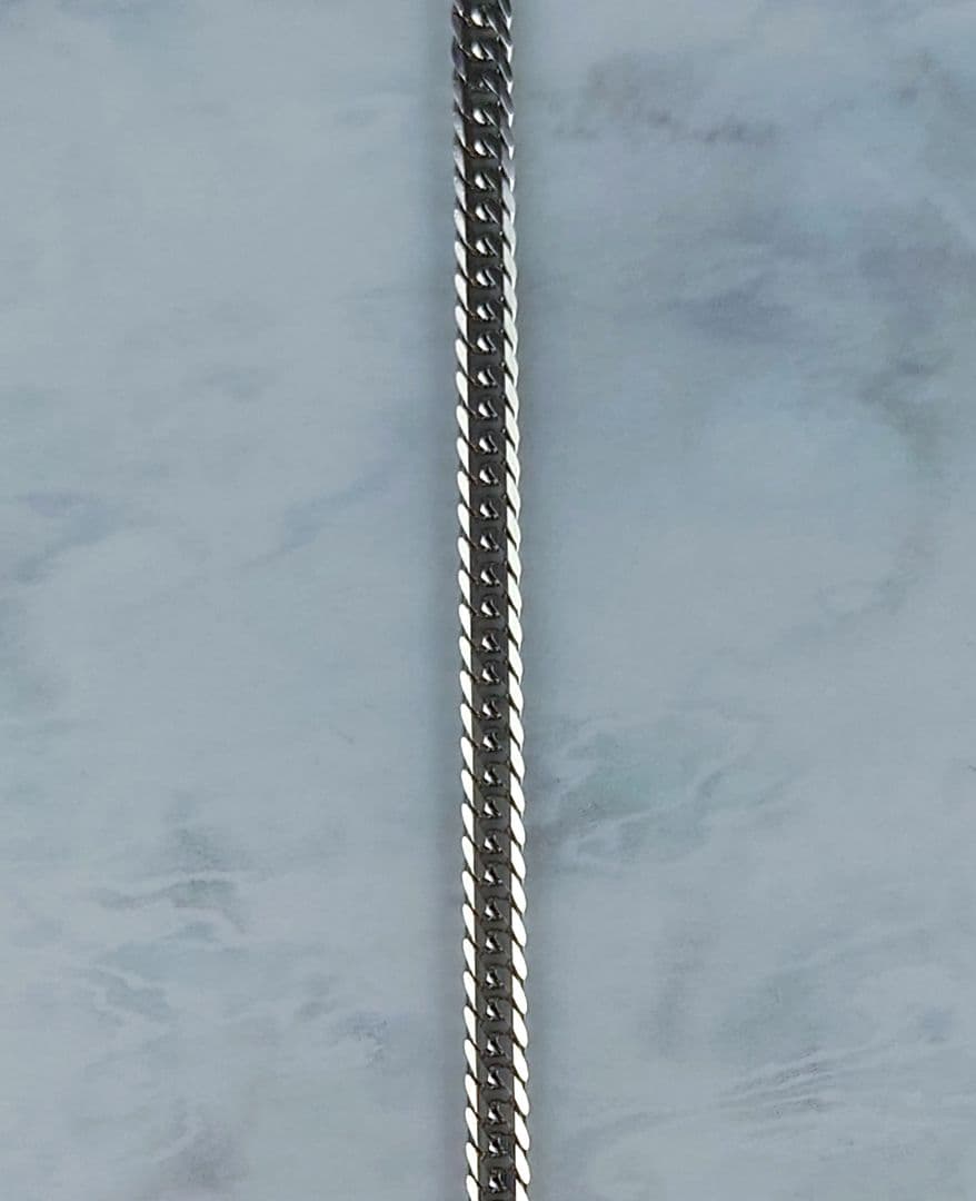 Pt喜平6面ダブルネックレス Ptチェーン プラチナネックレス