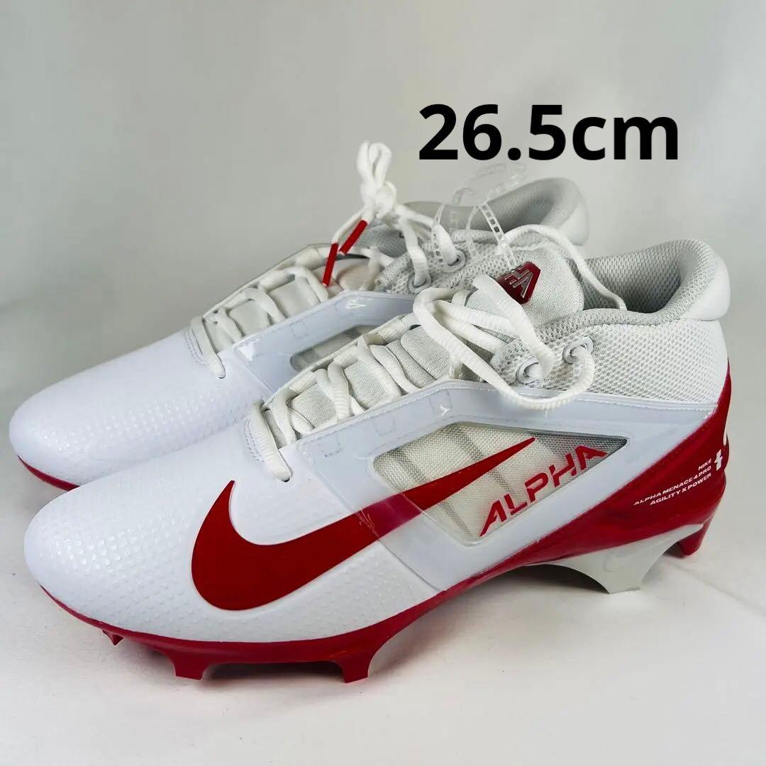 新品未使用 NIKE アメフト ALPHA MENACE PRO42 6.5 ②