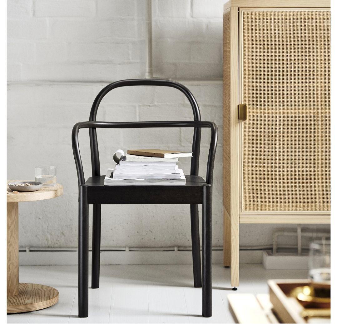 【新品未使用】IKEA STOCKHOLM 2025チェアダークブラウン即日発送