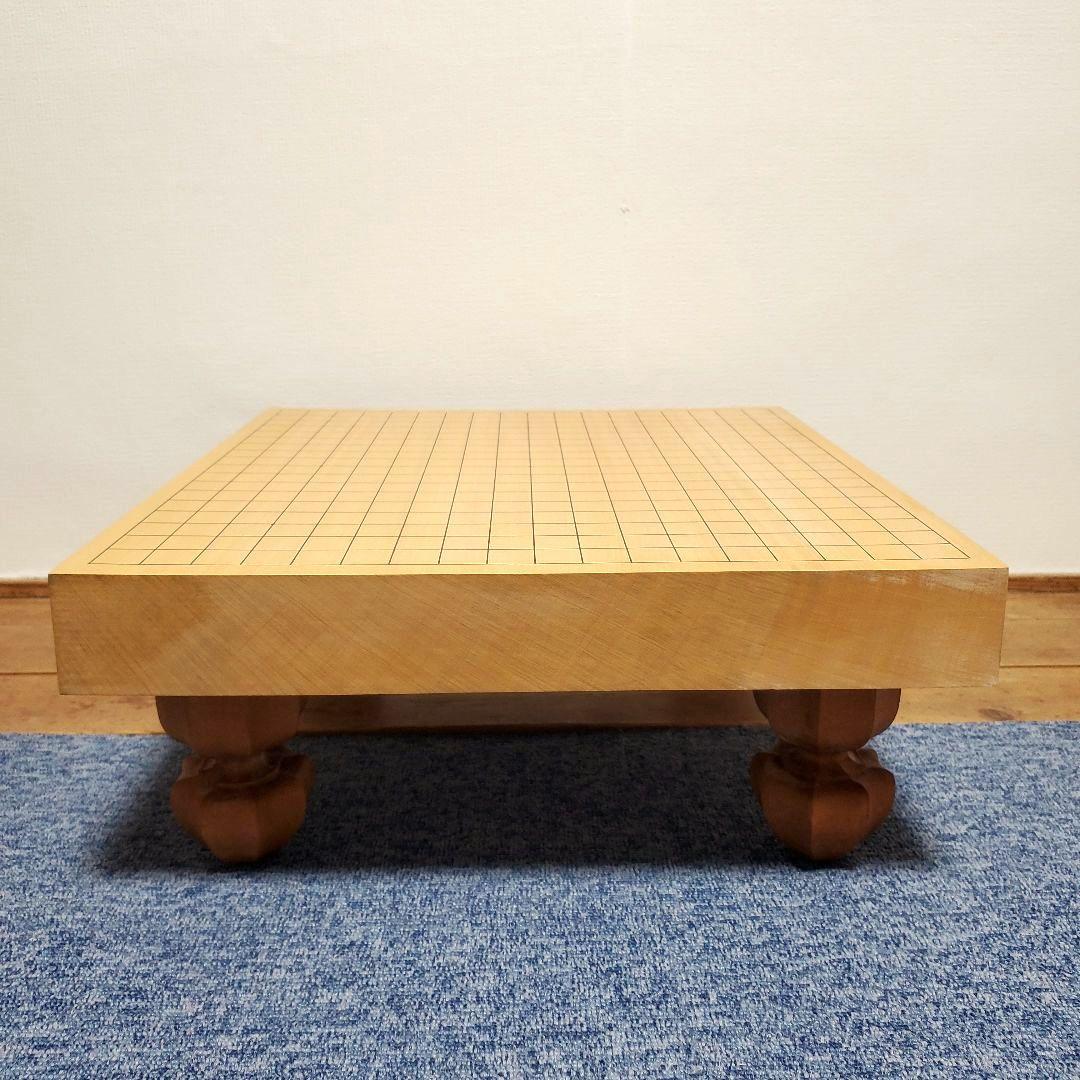 囲碁セット　新品・未使用　2寸盤　脚付き　天然木