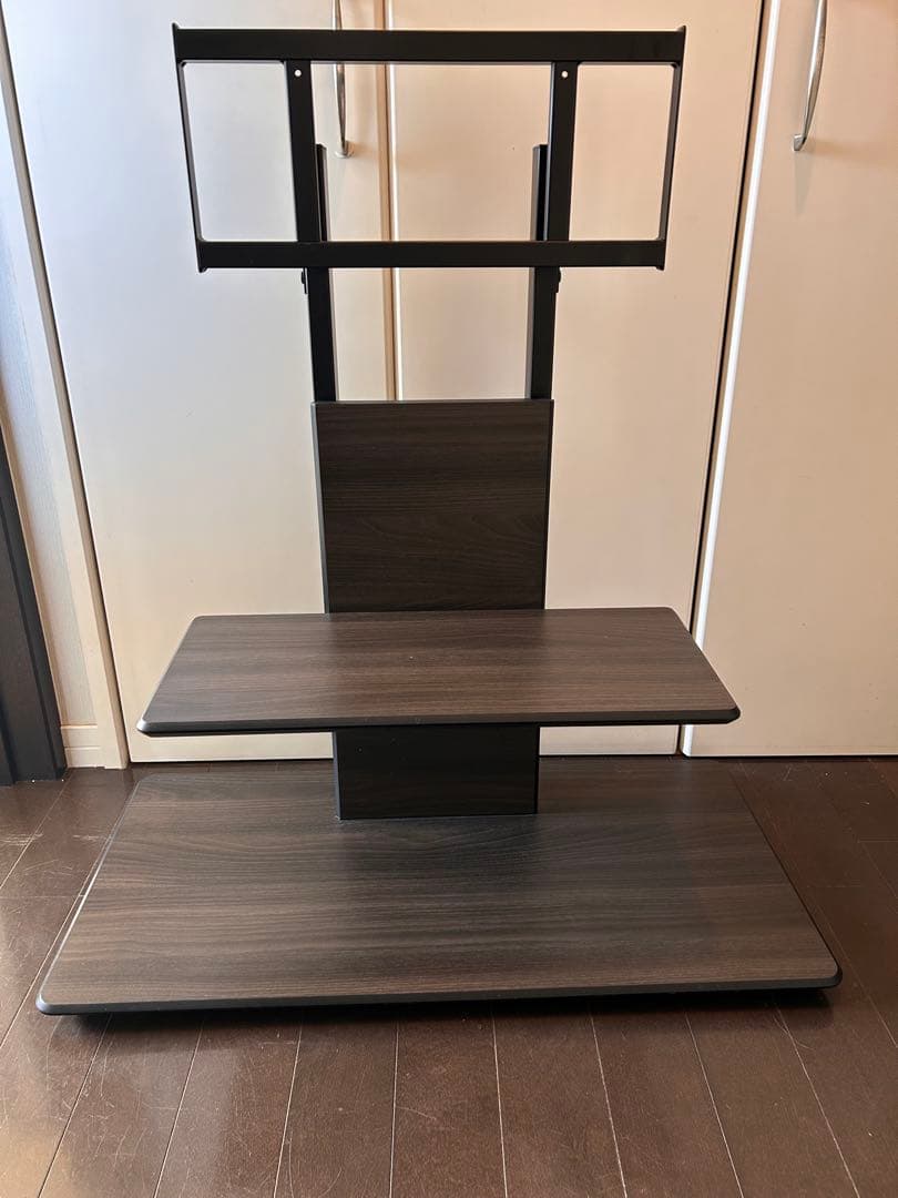 TIMEZテレビスタンドKF-970～77V型対応 耐荷重50kgキャスター付き