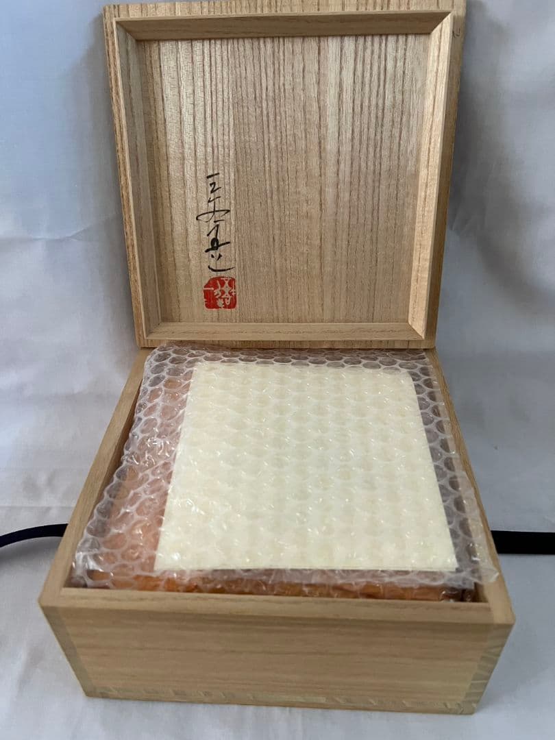 とり 沈金 銘々皿 文化功労者 三谷吾一 (輪島塗)