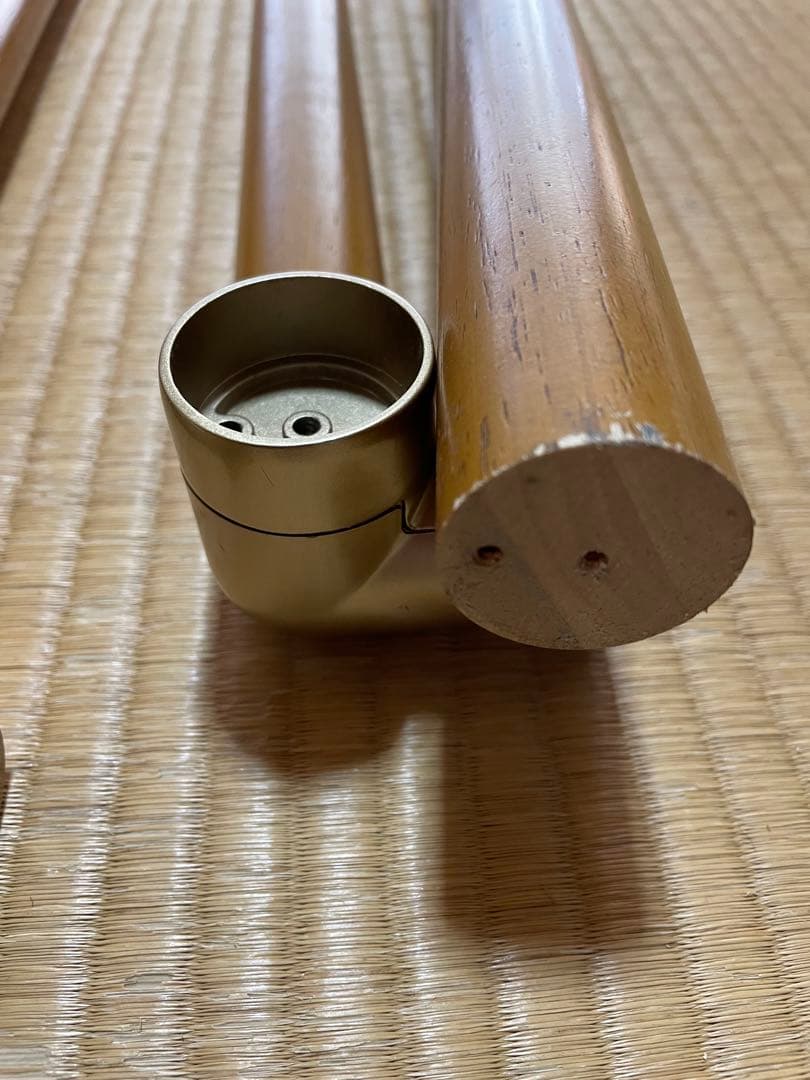 L型手すり 壁手摺り　セット　ビス付き　天然木製 美品