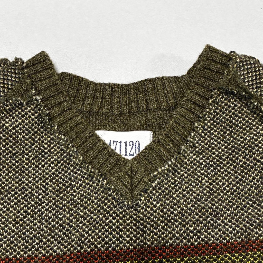 20471120 ヒョーマくん ニットセーター M