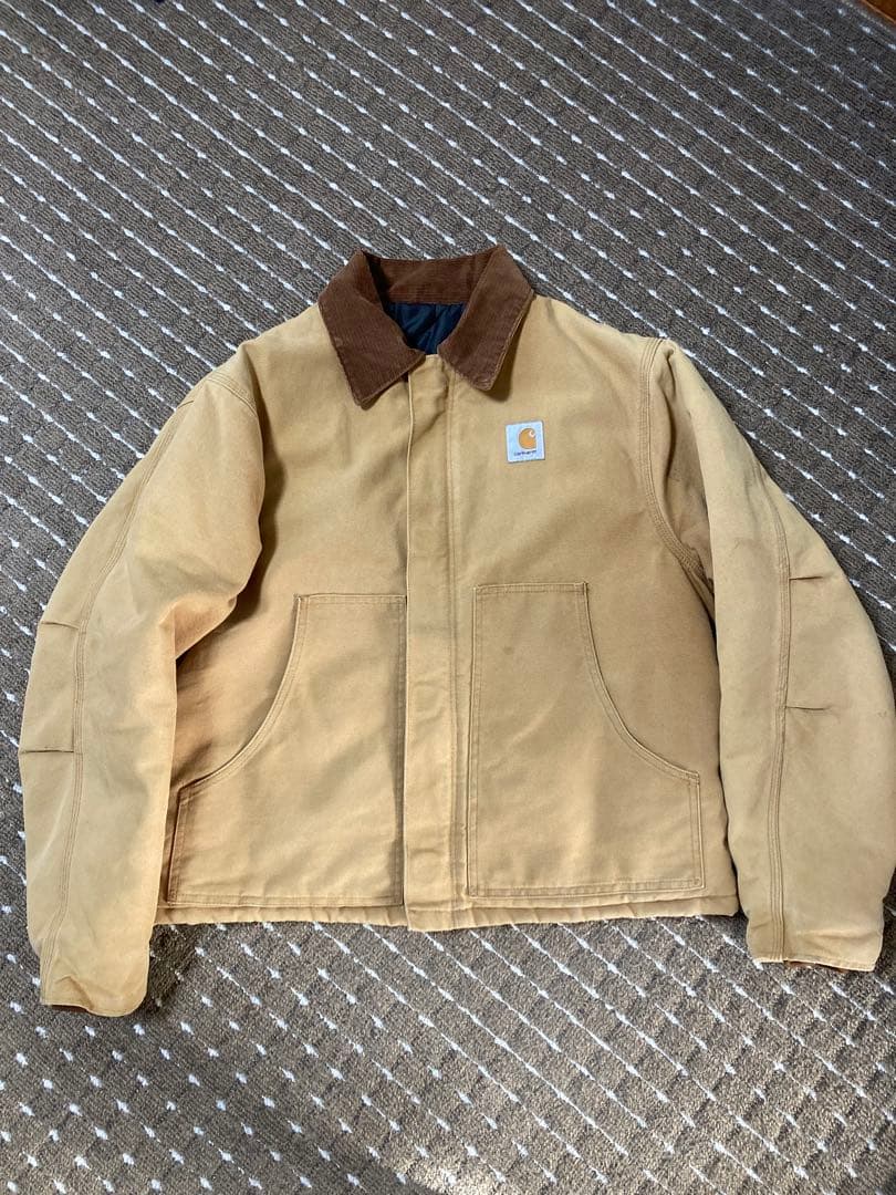 年末特価セール❗️カーハート　トラディショナルジャケット　短丈　XL ベージュ