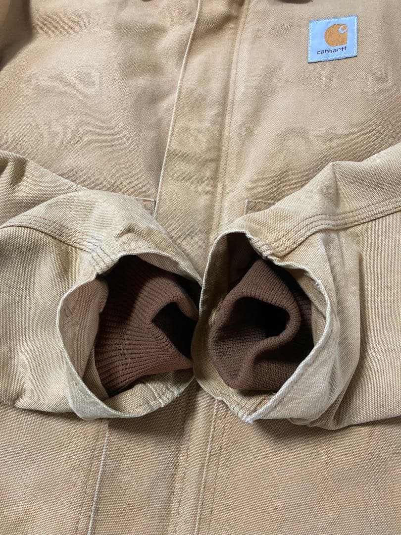 年末特価セール❗️カーハート　トラディショナルジャケット　短丈　XL ベージュ