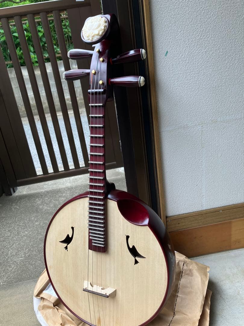 S*a様 中国の民族楽器中阮 中元