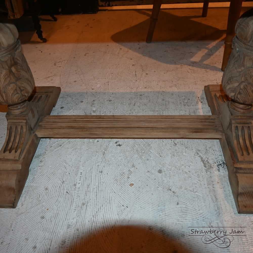 IFU-423 英国アンティーク 剥離 コーヒーテーブル テーブル 花台 小家具