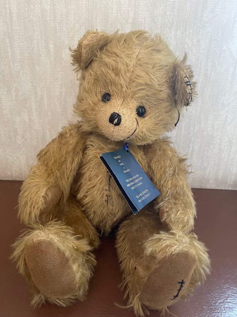 英国製 作家ベア Mark Egan テディベア 限定品 モヘア コレクタブル