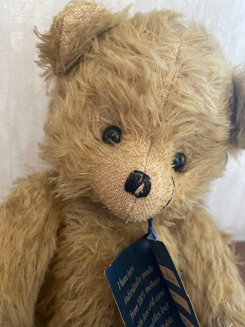 英国製 作家ベア Mark Egan テディベア 限定品 モヘア コレクタブル