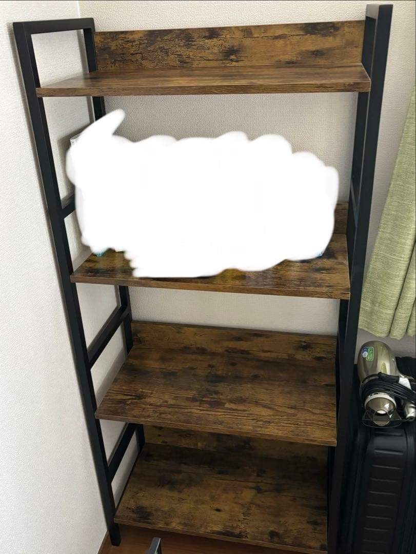 【美品,13000円】Hizuf 木目調ラック オープンシェルフ 本棚