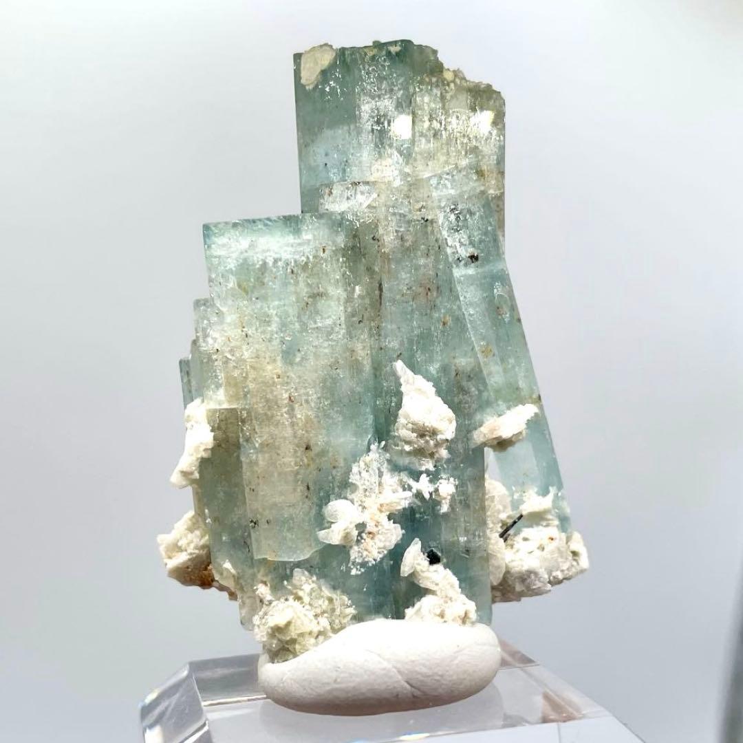 ナミビア エロンゴ産 アクアマリン クラスター標本