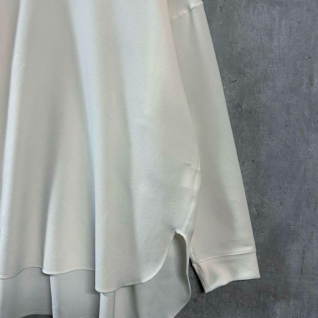 WhimGazetteVガゼットプルオーバーきれいめ素材で大人トレンドライクF