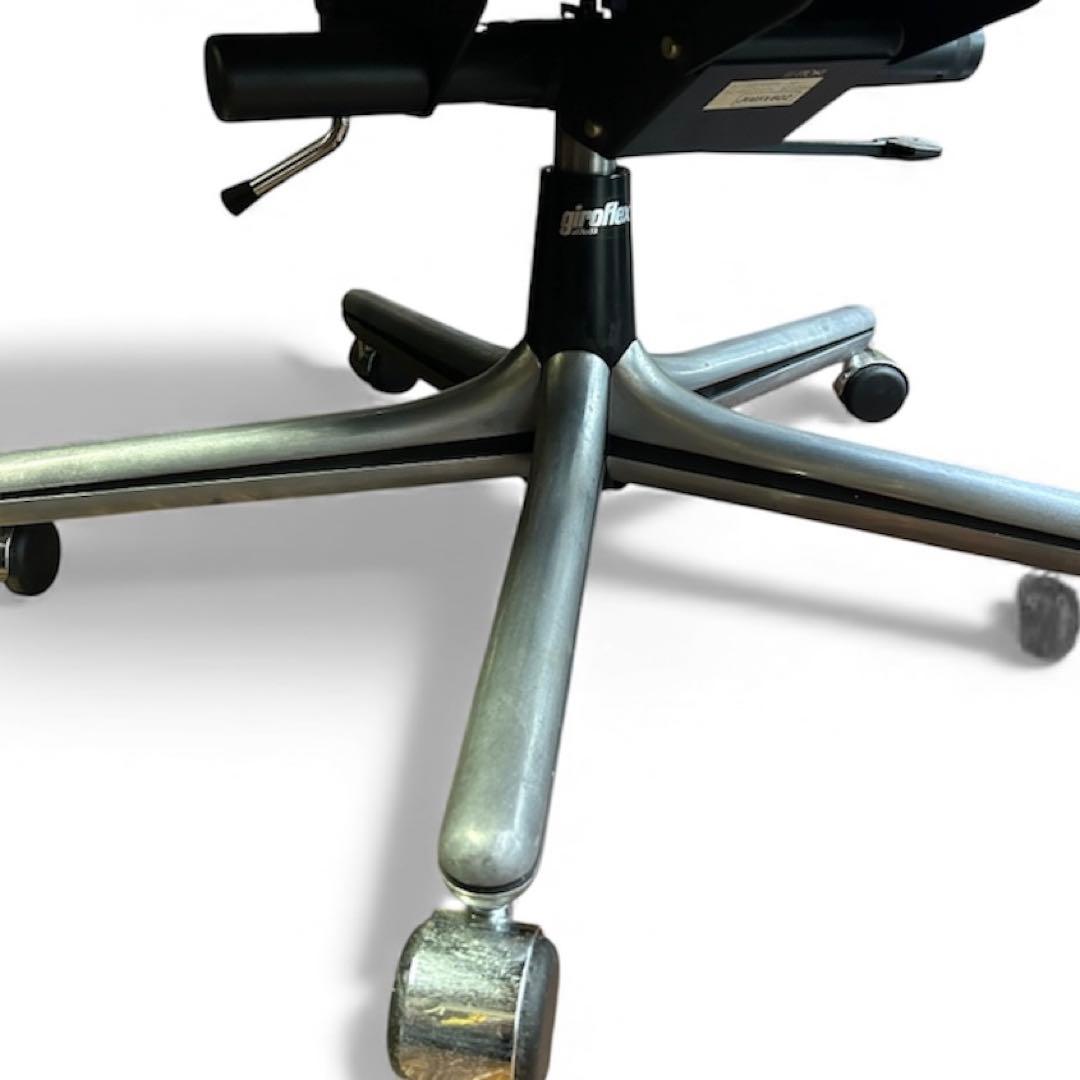 ジロフレックス giroflex 82パサール レザー ウッド ハイバック 本革