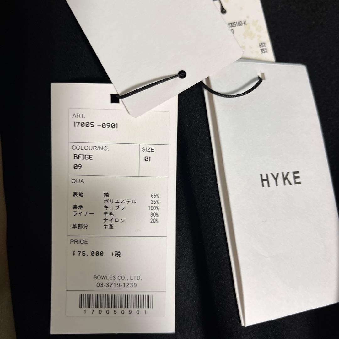 【新品】HYKE (ハイク) トレンチコートsize1
