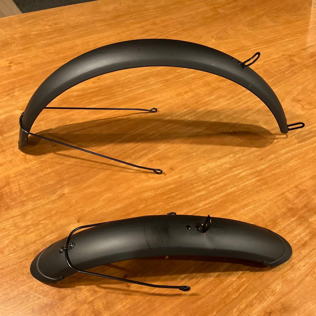 MATE fusion メイト　フュージョン泥よけセット ブラック 前後用