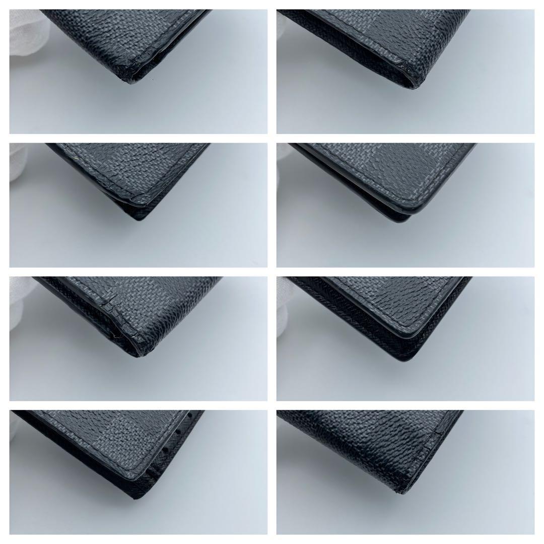 ルイヴィトン ダミエ グラフィット ポルトフォイユ マルコ 折財布 N62664