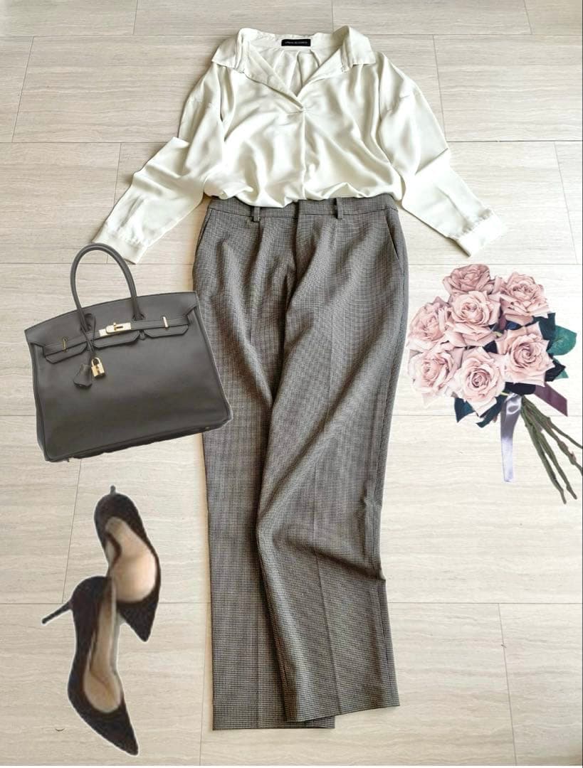 しんちゃん◆オフィスカジュアル　オンオフ　きれいめ＊シック＊コーデ◆ Ｌ