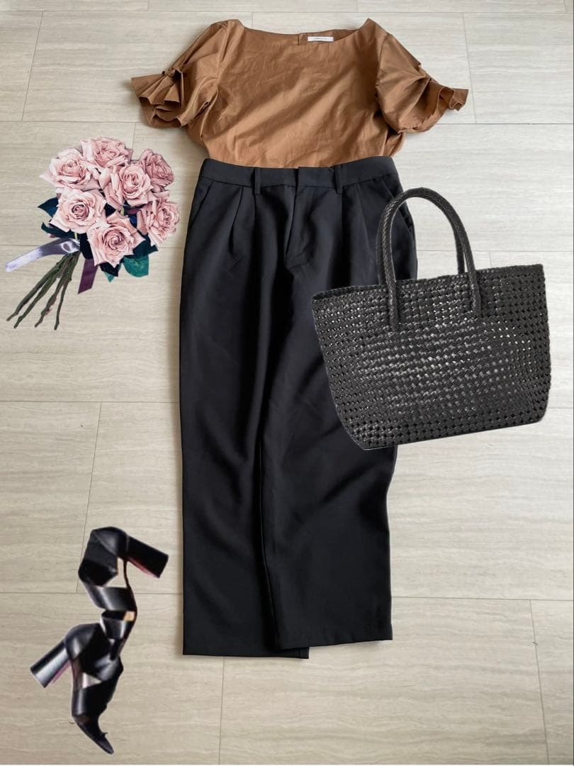 しんちゃん◆オフィスカジュアル　オンオフ　きれいめ＊シック＊コーデ◆ Ｌ