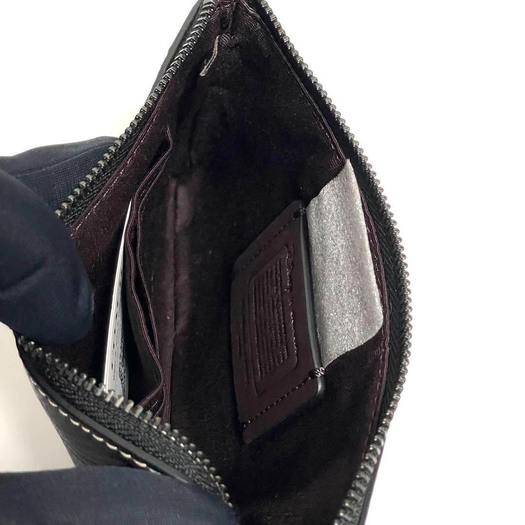 ✨未使用品✨DISNEY×COACHコーナージップ ポーチ ウインクミッキー