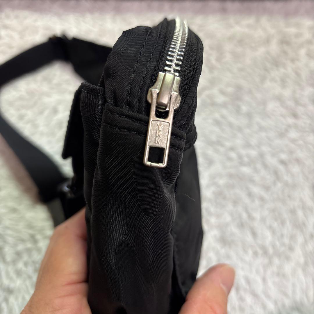 J*K様 希少 ポーター×エイプ コラボ ボディバッグ ウエストポーチ ブラック