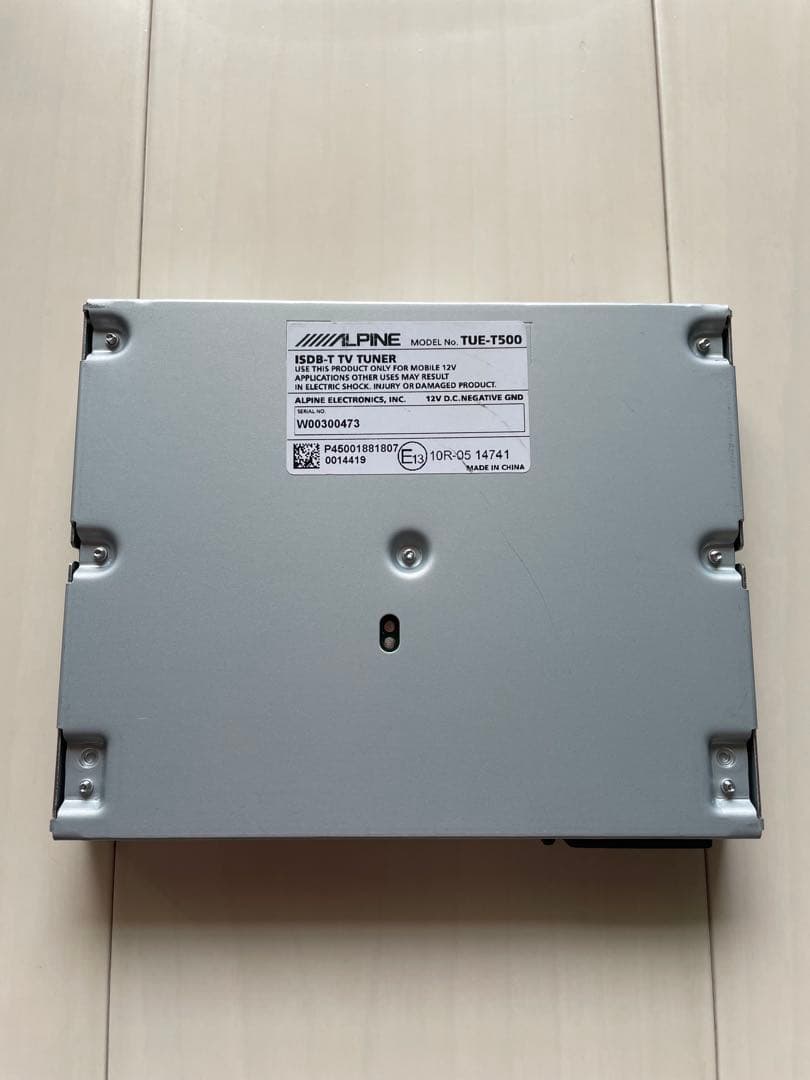 アルパイン フルセグ地デジチューナー TUE-T500 中古