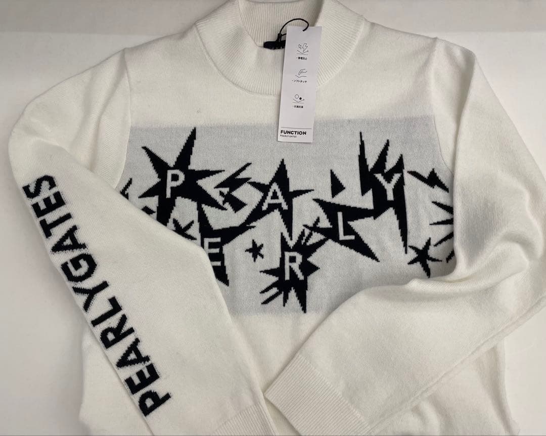 PEARLY GATES ホワイト セーター 1