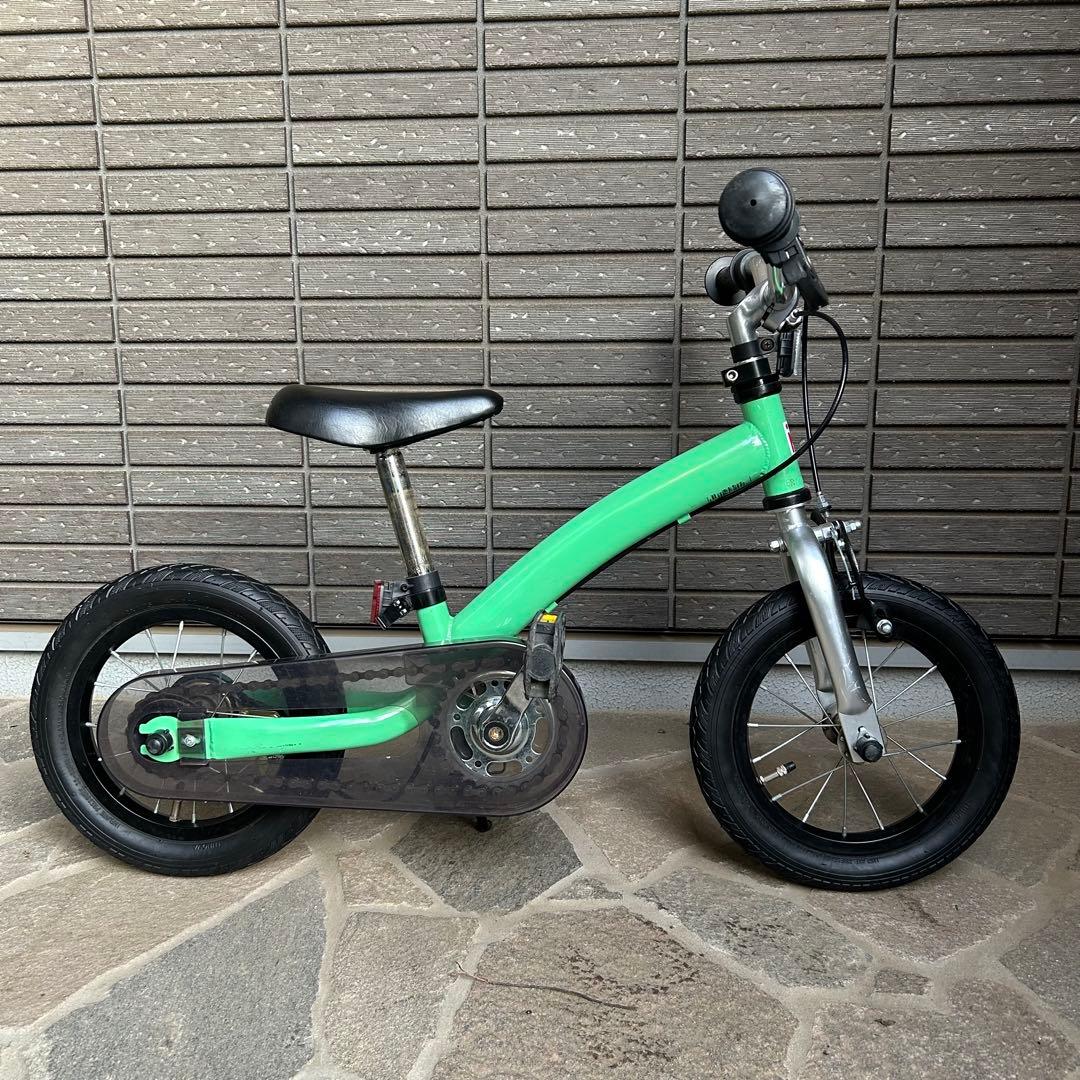へんしんバイク2 バランスバイク エメラルドグリーン 12インチ