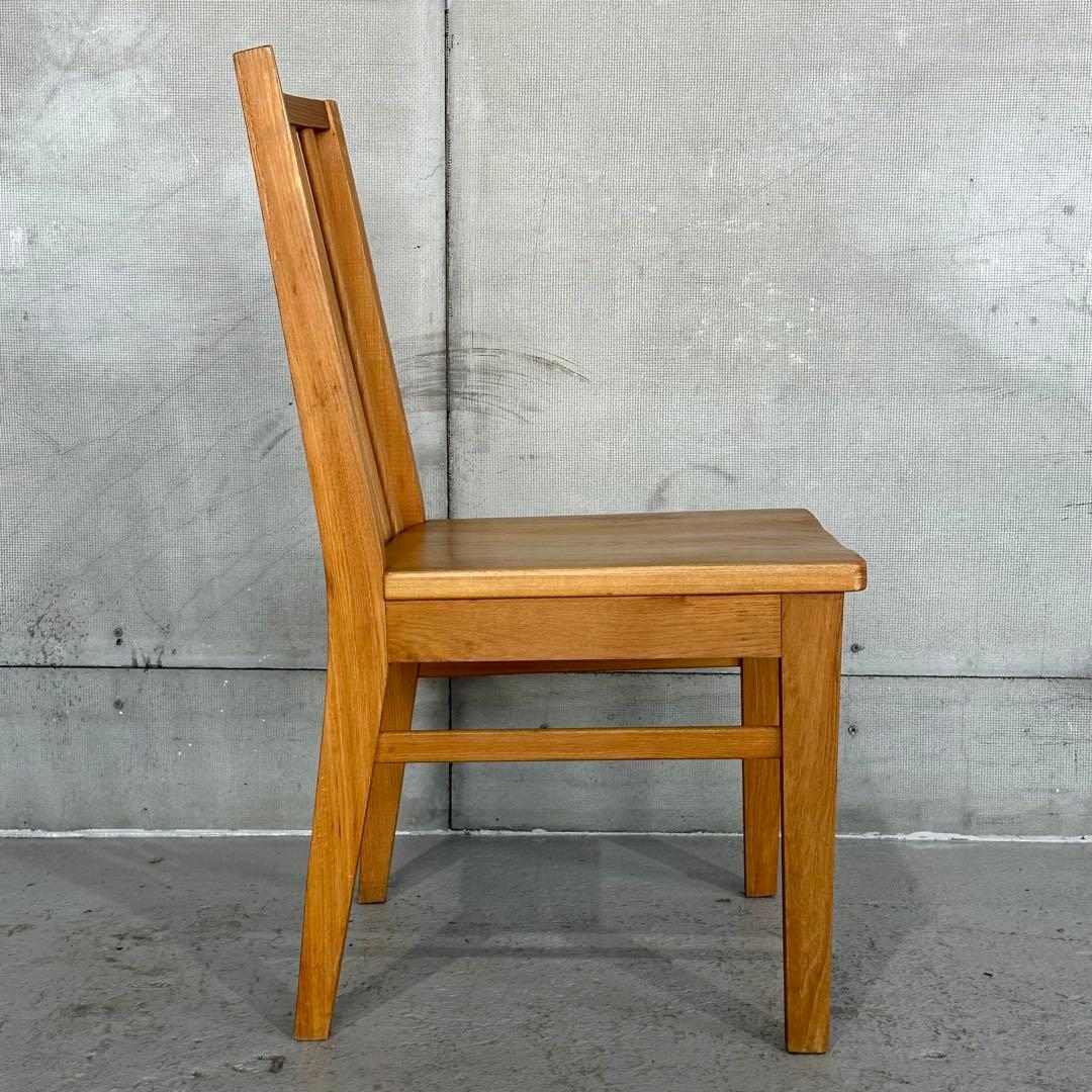 ★杉本家具★ ホワイトオーク無垢 ダイニングチェア｜オイル塗装 高級家具 ①