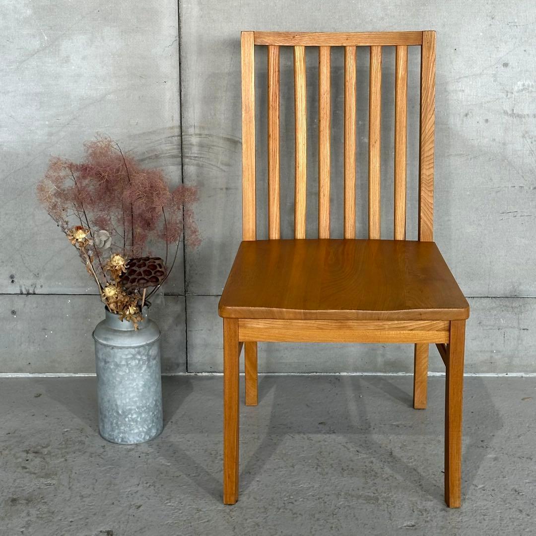 ★杉本家具★ ホワイトオーク無垢 ダイニングチェア｜オイル塗装 高級家具 ①