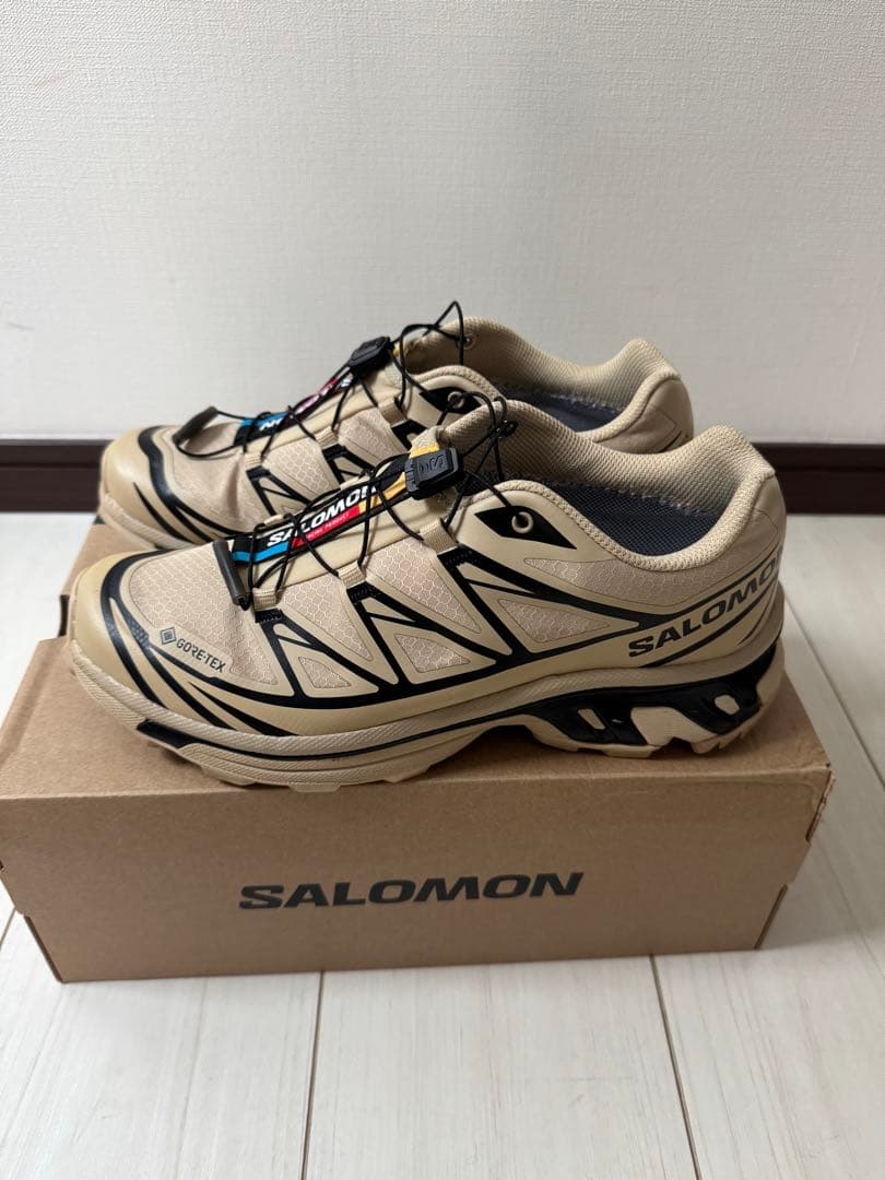 靴 SALOMON XT-6 GORE-TEX