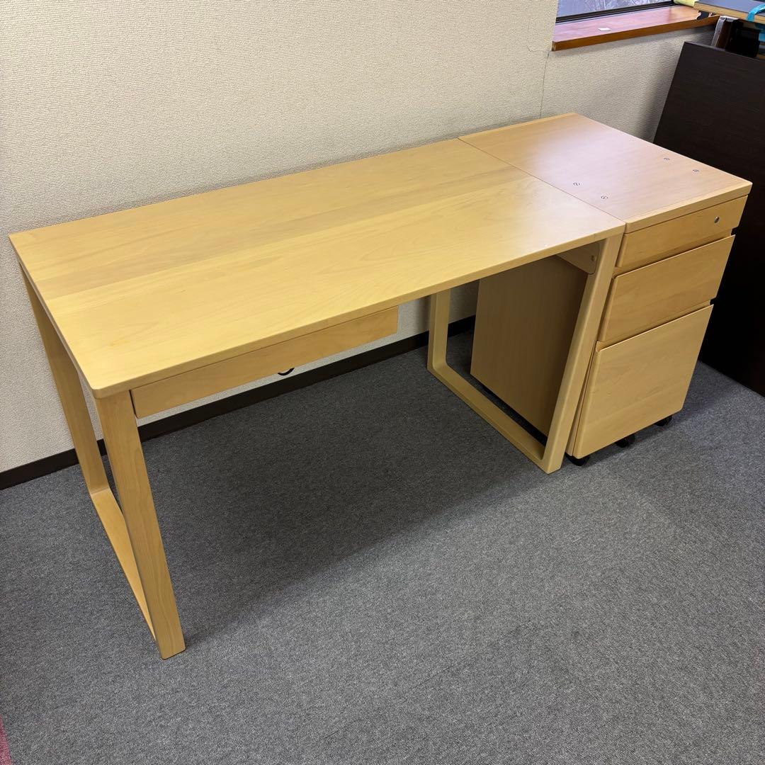 カリモク Karimoku 勉強机&引き出しセット