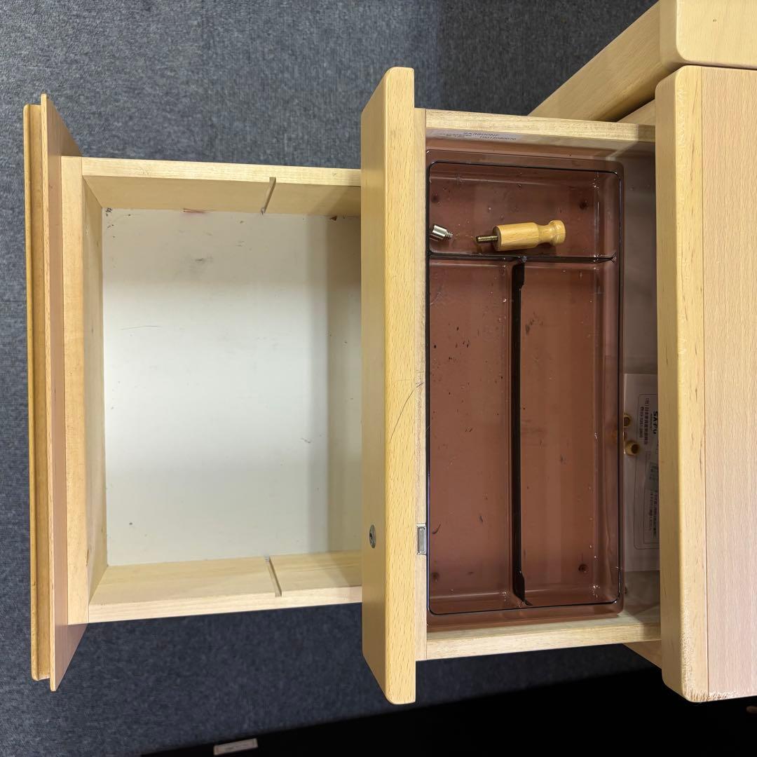 カリモク Karimoku 勉強机&引き出しセット