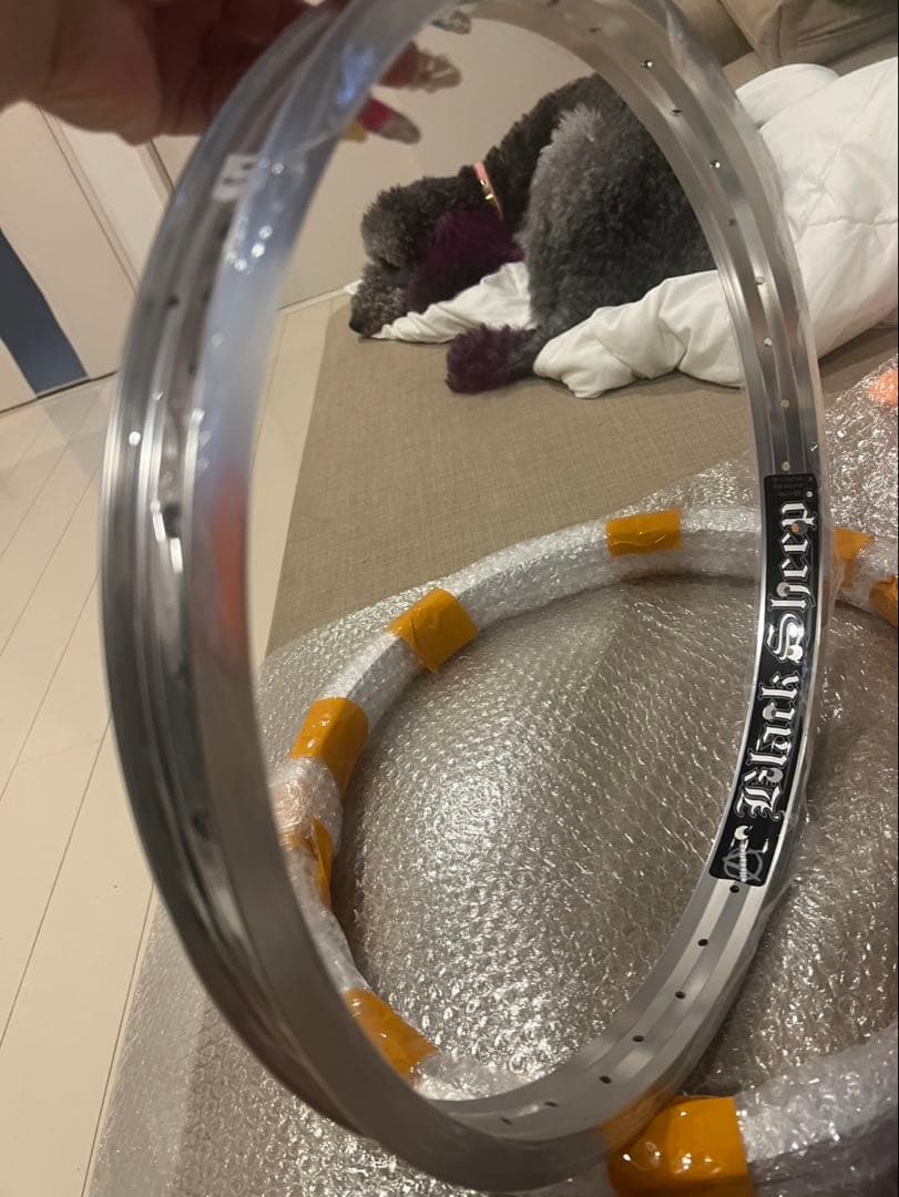 SABUROSAカスタムBMX自転車 20インチ ブラック/ピンク