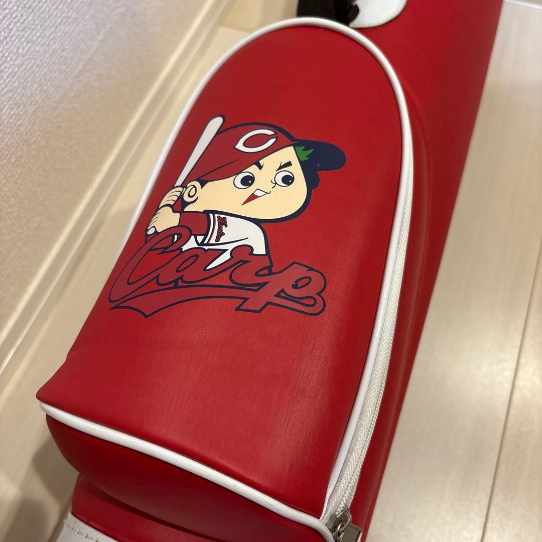 広島東洋カープ　スタンド式　キャディーバッグ　ゴルフクラブケース