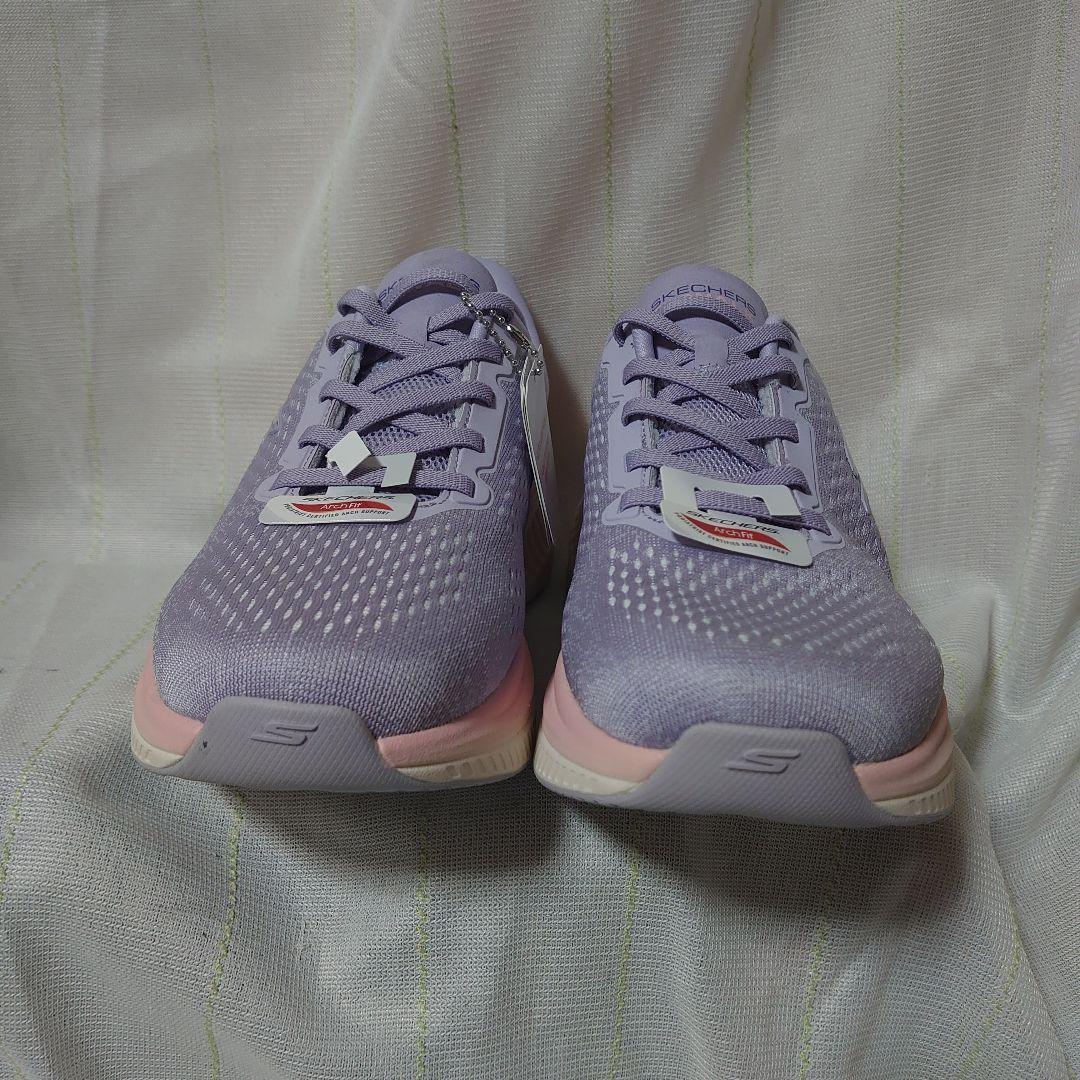 新品 タグ付 SKECHERS エアクール アーチフィット スニーカー 25cm