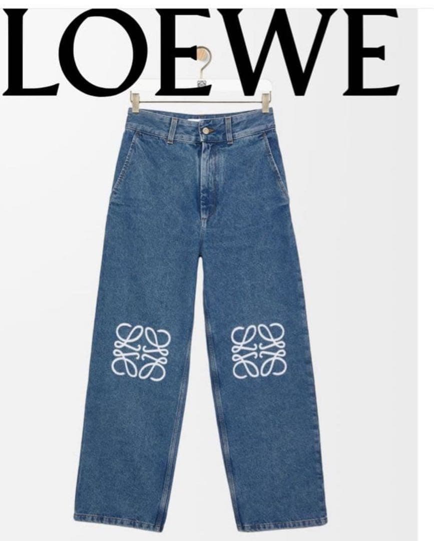 LOEWE アナグラム バギー ジーンズ(デニム) 38サイズ