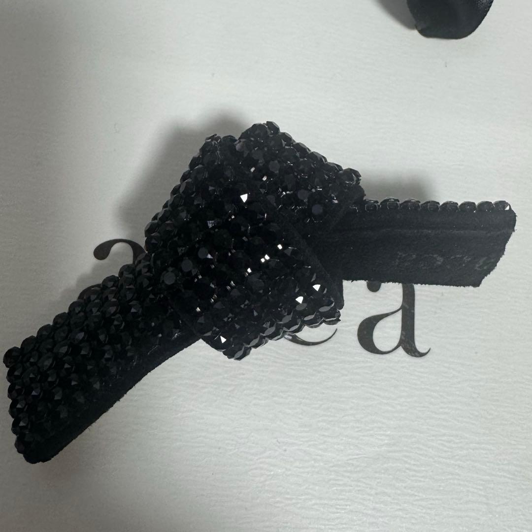 ACCAアッカ ドレスポニー黒（ブラック）オードリー