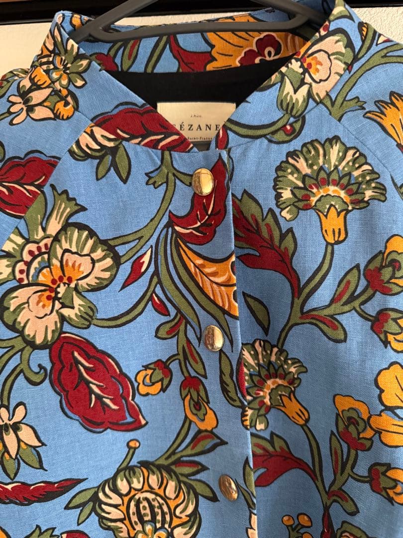 A*a様 Sezane レア品 花柄デザインジャケット 36